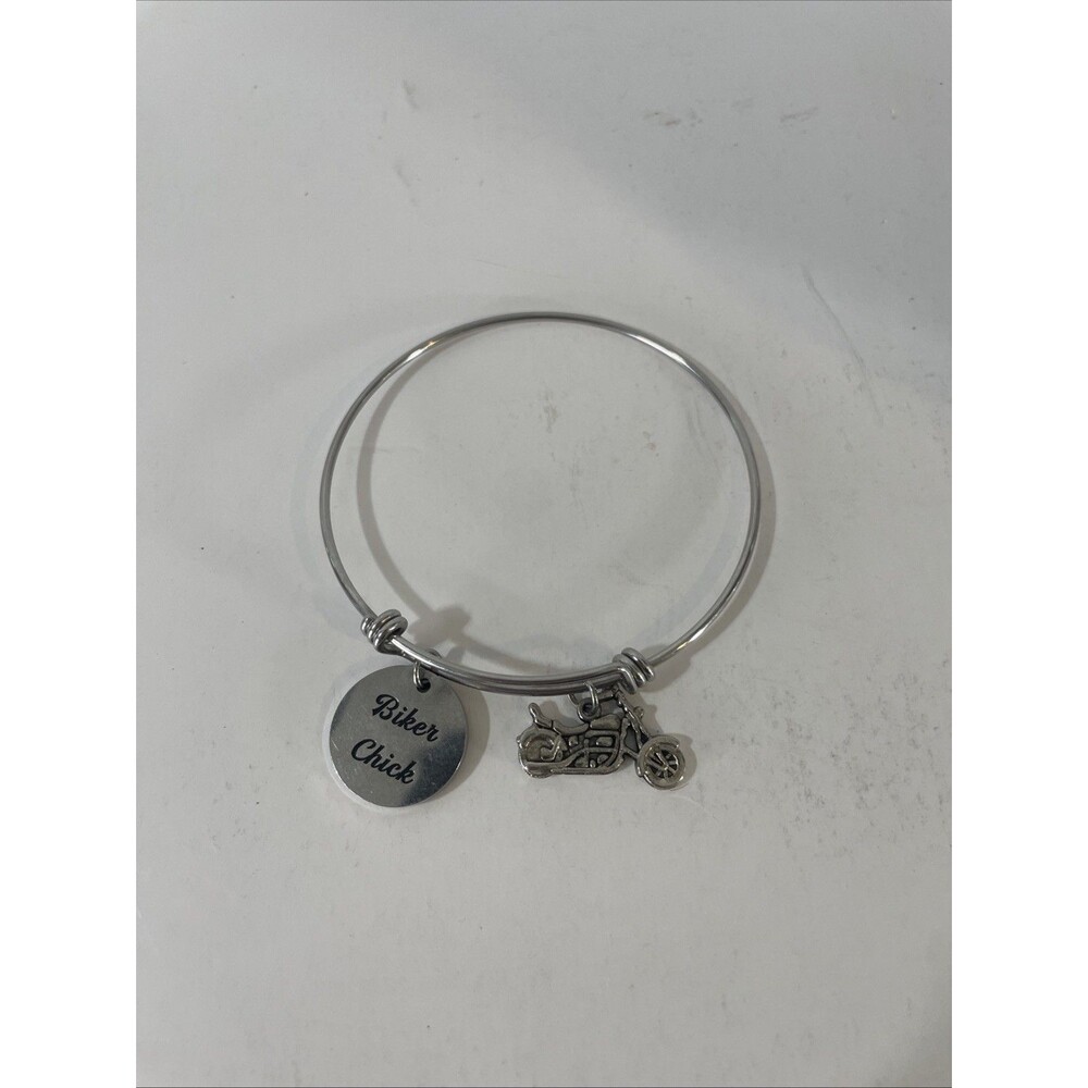 Biker Chick Bracelet Motorcycle